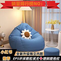 懒人沙发客厅椅子豆袋榻榻米休闲网红卧室躺椅小户型阳台地上TYmy