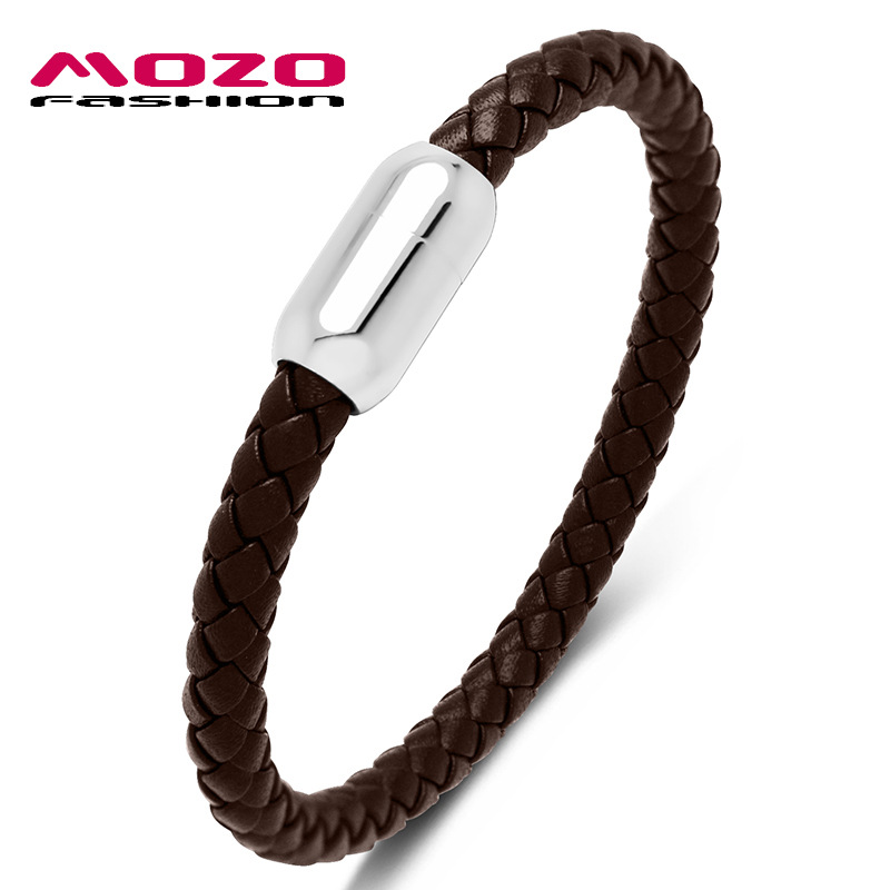 Classic universal woven elite bracelet for men and women stainless…
