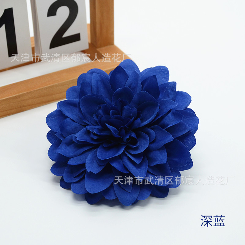 Pintura al óleo de flores de crisantemo simulación de flores de crisantemo de crisantemo DiDi sombrero sombrero de sol decoración flor caja de flores image 24