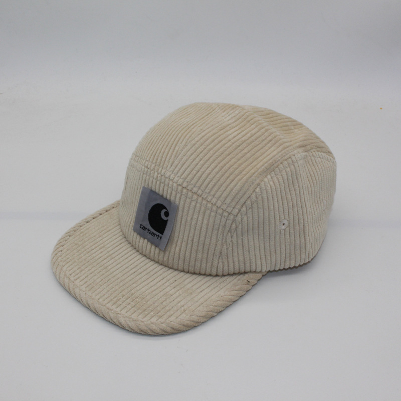 Carhartt Corduroy 5-Panel Cap Cream