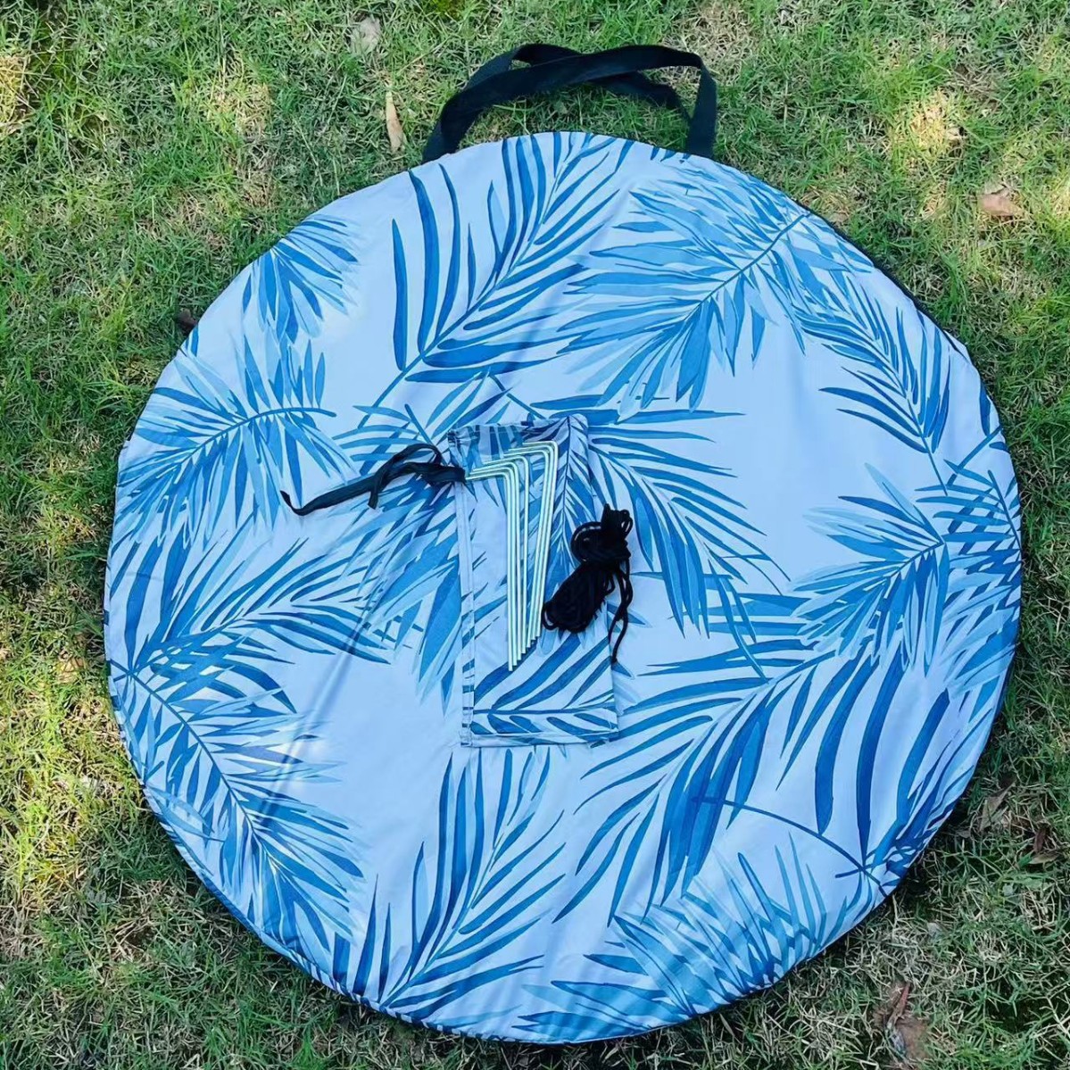 Outdoor Sunshade, Beach Sun Protection, Windproof, Water Play Canopy, Fully Automatic Quick-Opening Picnic Supplies, Folding Beach Tent
