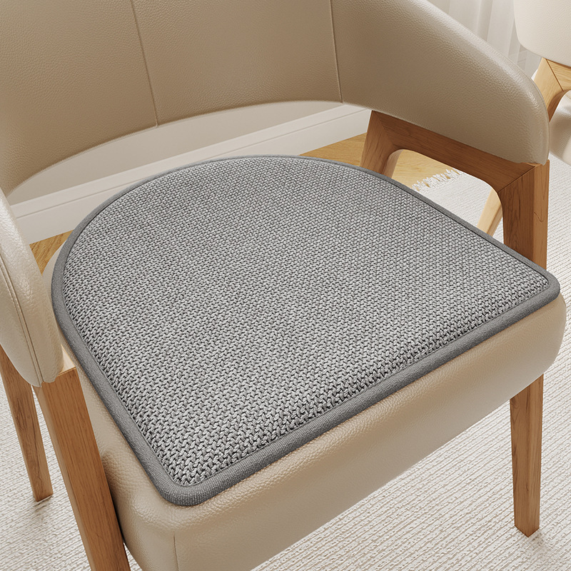 Cojín de herradura de algodón con memoria, cojín para silla, mesa de comedor, cojín para taburete, cojín para asiento grueso, anti-dolor de trasero, sedentario image 6