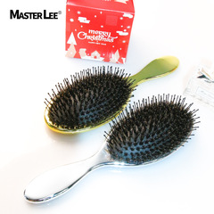 馬斯特里電鍍氣墊梳子美發順發氣囊梳按摩防靜電大板梳子工廠批發