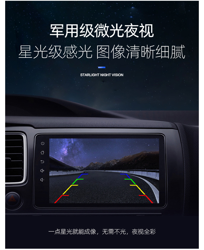 Suitable for 05-15 Mitsubishi Triton L200 Pickup Truck Tailgate Handle Reversing Camera Waterproof Car Accessory