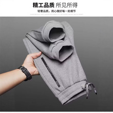 清仓捡漏外贸原单尾货卫裤男秋冬季高质舒适百搭大码运动休闲裤子