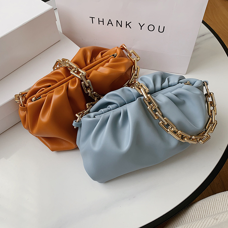 Cross-border 2023 New Cloud Women's Bag Korean Casual Fashion Shoulder Bag Bag Internet Celebrant Chain Crossbody Handbag