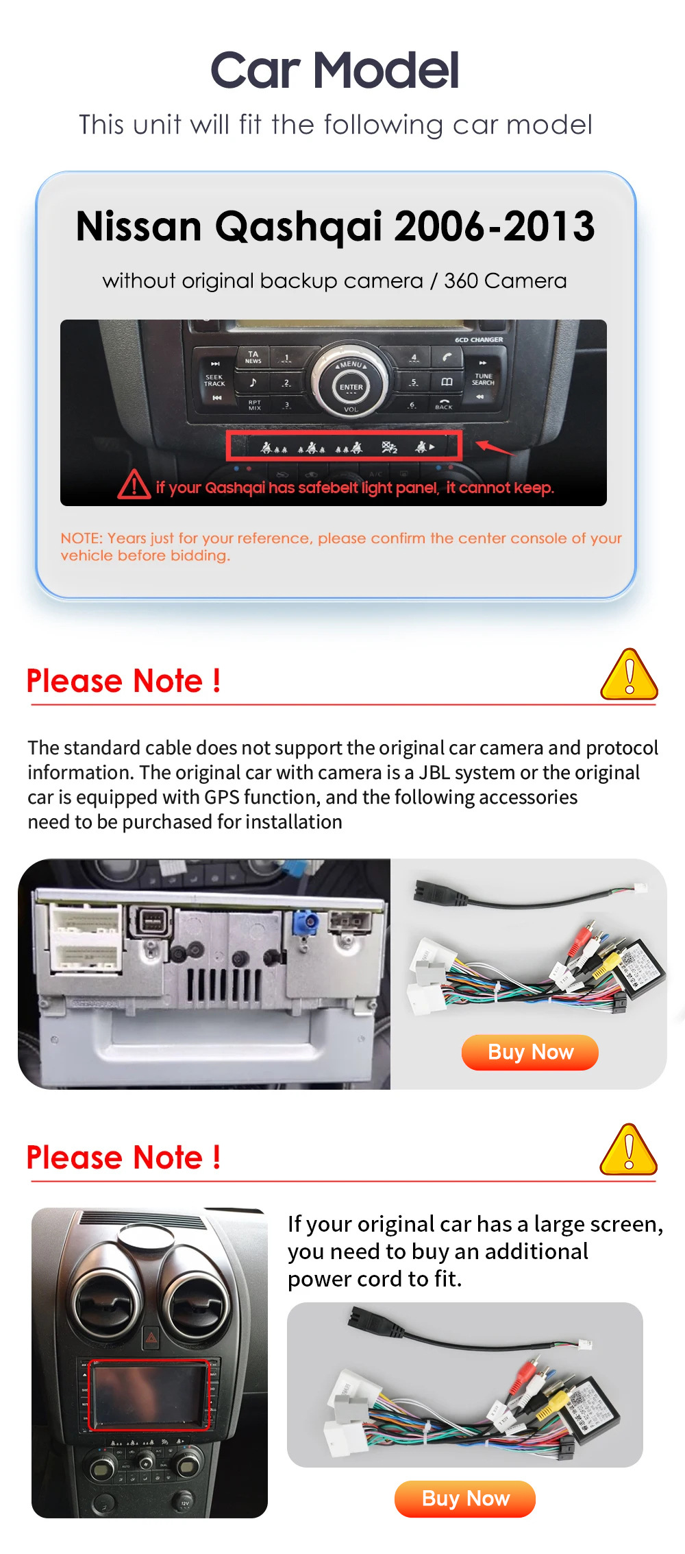 Cross-border applicable to Nissan old Xiao Ke 06-13 Qashgai Android reversing image car dvd navigator