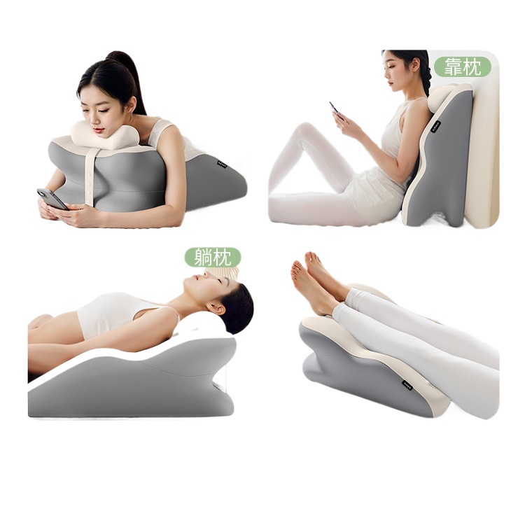 almohada de cama reclinada