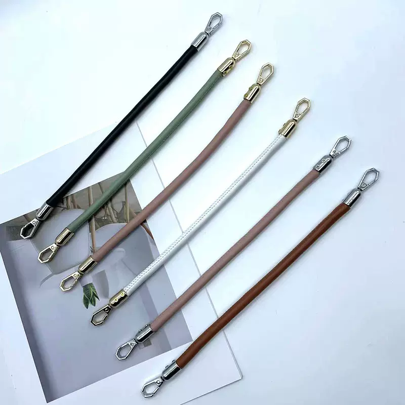 义乌厂家定制 水桶包带 皮绳编织手挽带皮革提手拎带肩带单肩斜挎