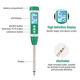 1套 规格：磷测试仪 颜色：图片色 材质：ABS 土壤检测仪 速效氮