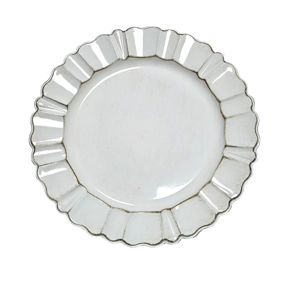 Fábrica directa retro europeo plato de decoración de forma especial placa de carga de comercio exterior plato de bocadillos plato de frutas