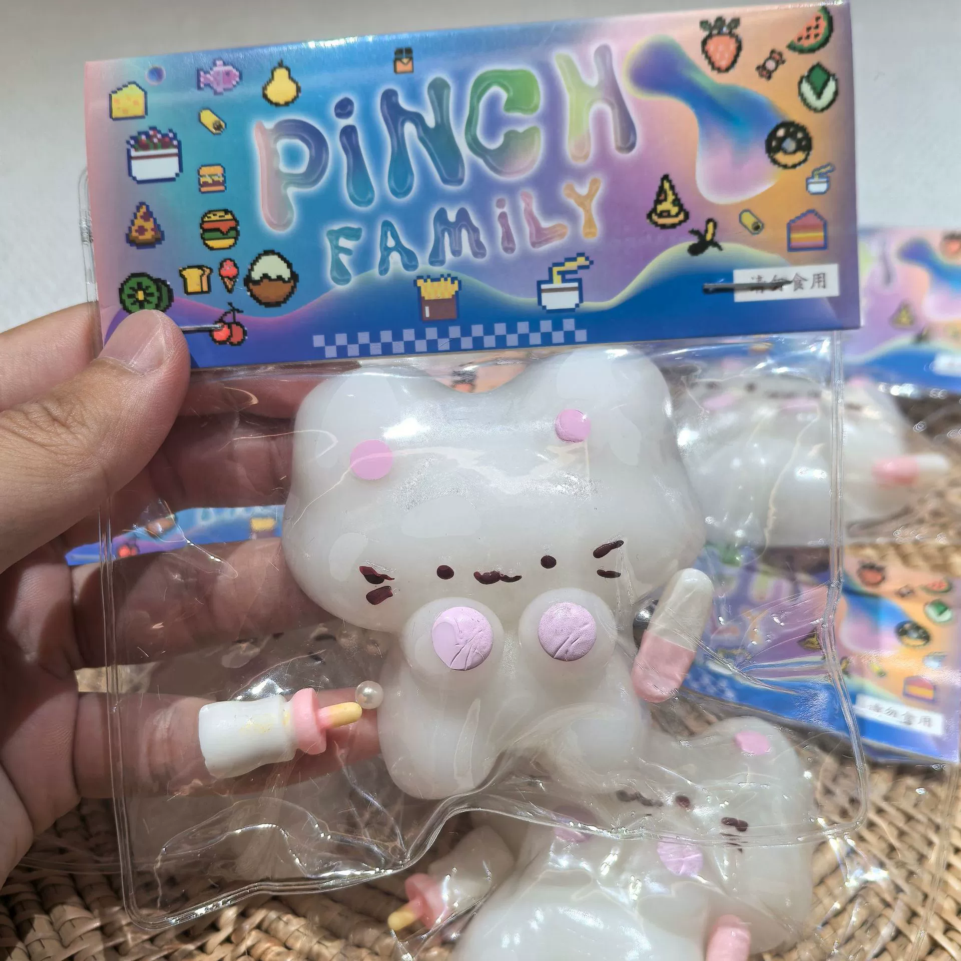 Игрушечная еда, слайм, реалистичная игрушка, антистресс