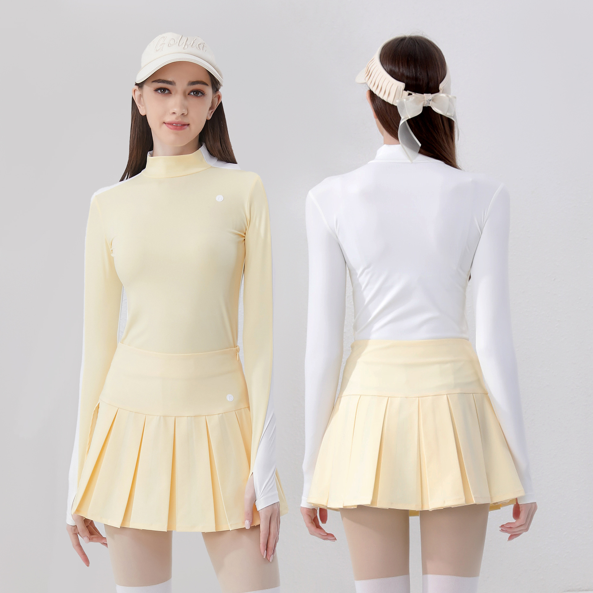 Golf summer women's top long sleeve Sun Protection high elastic quick-drying outdoor sports women's clothing fashion all-matching