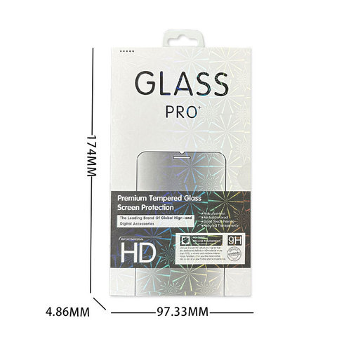Apple mobile phone tempered film packaging box Universal screen protective film book-shaped paper box book plastic frame
