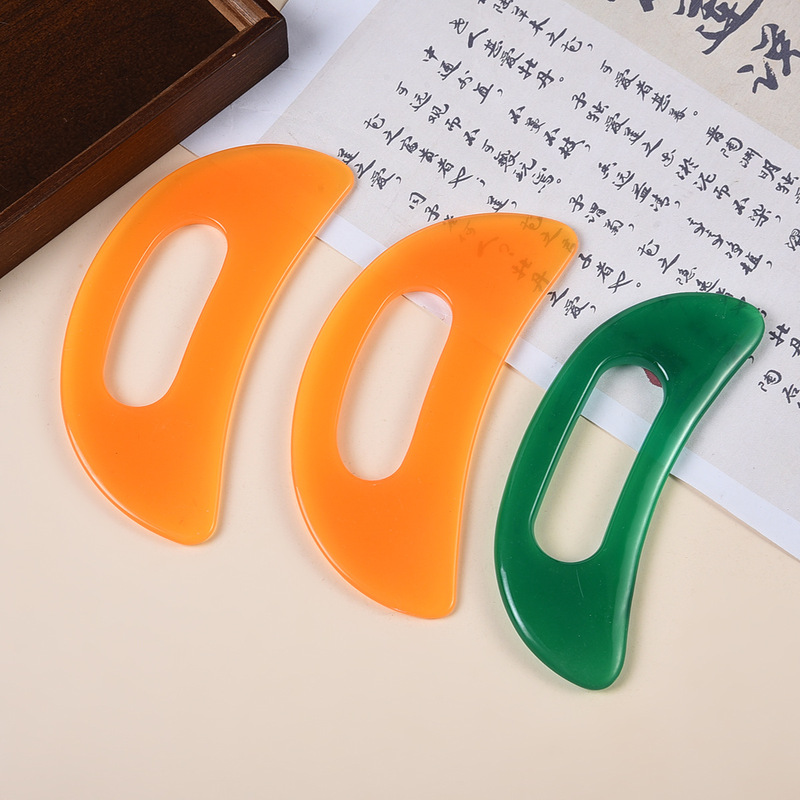 全身用の刮痧板、肩、首、背中、脚、顔に使える大型の刮痧ナイフ、筋をほぐし、経絡を整える多機能|undefined