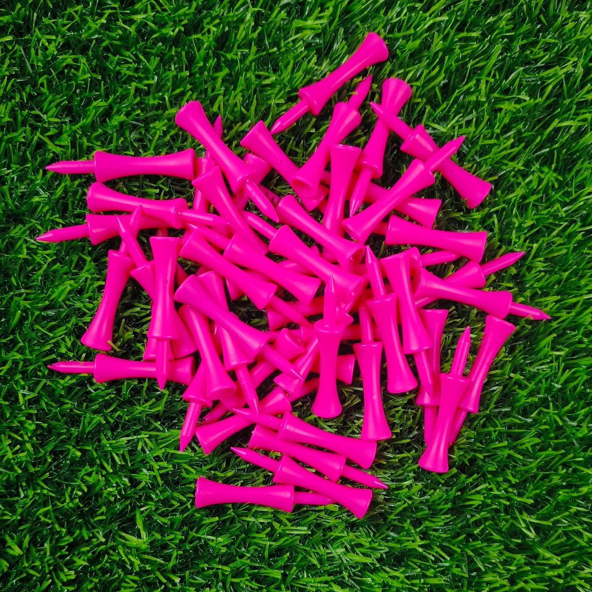 Navas de golf de plástico 59mm límite tee