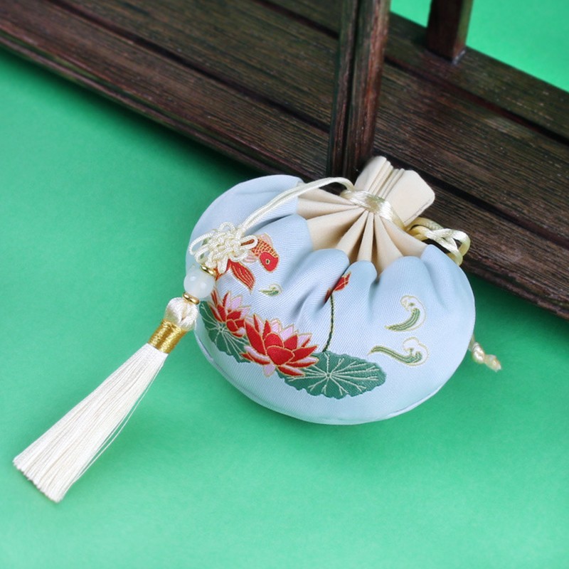 Dragon Boat Festival repelente de mosquitos bolsita de brocado bolsita vacía bolsita portátil antiguo coche colgante Dragon Boat Festival regalo