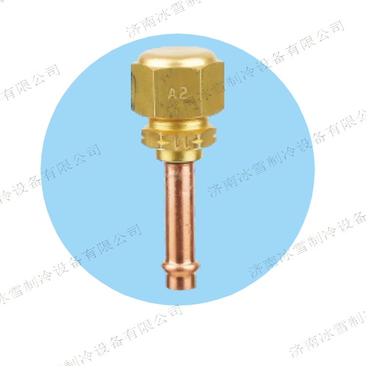 盾安充注阀,FJC04,应用于商用制冷系统中作为维修口用来抽真空