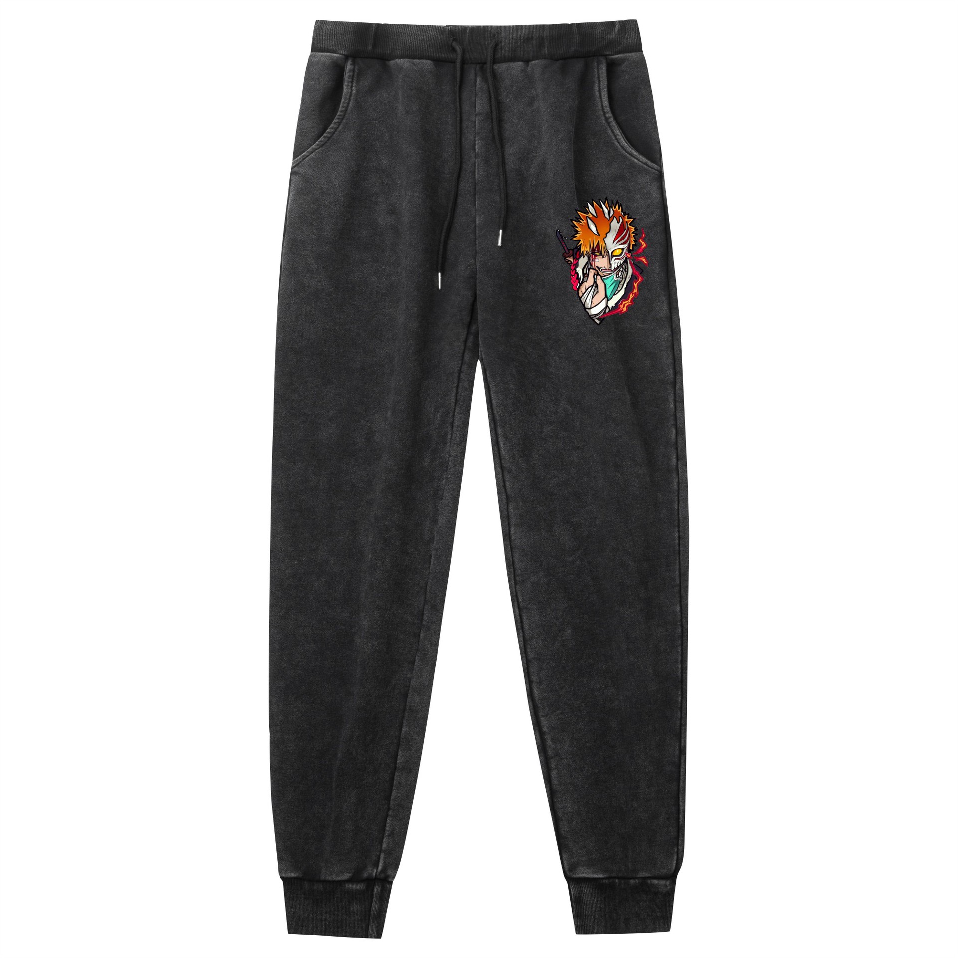 검은색 바지 워싱 B