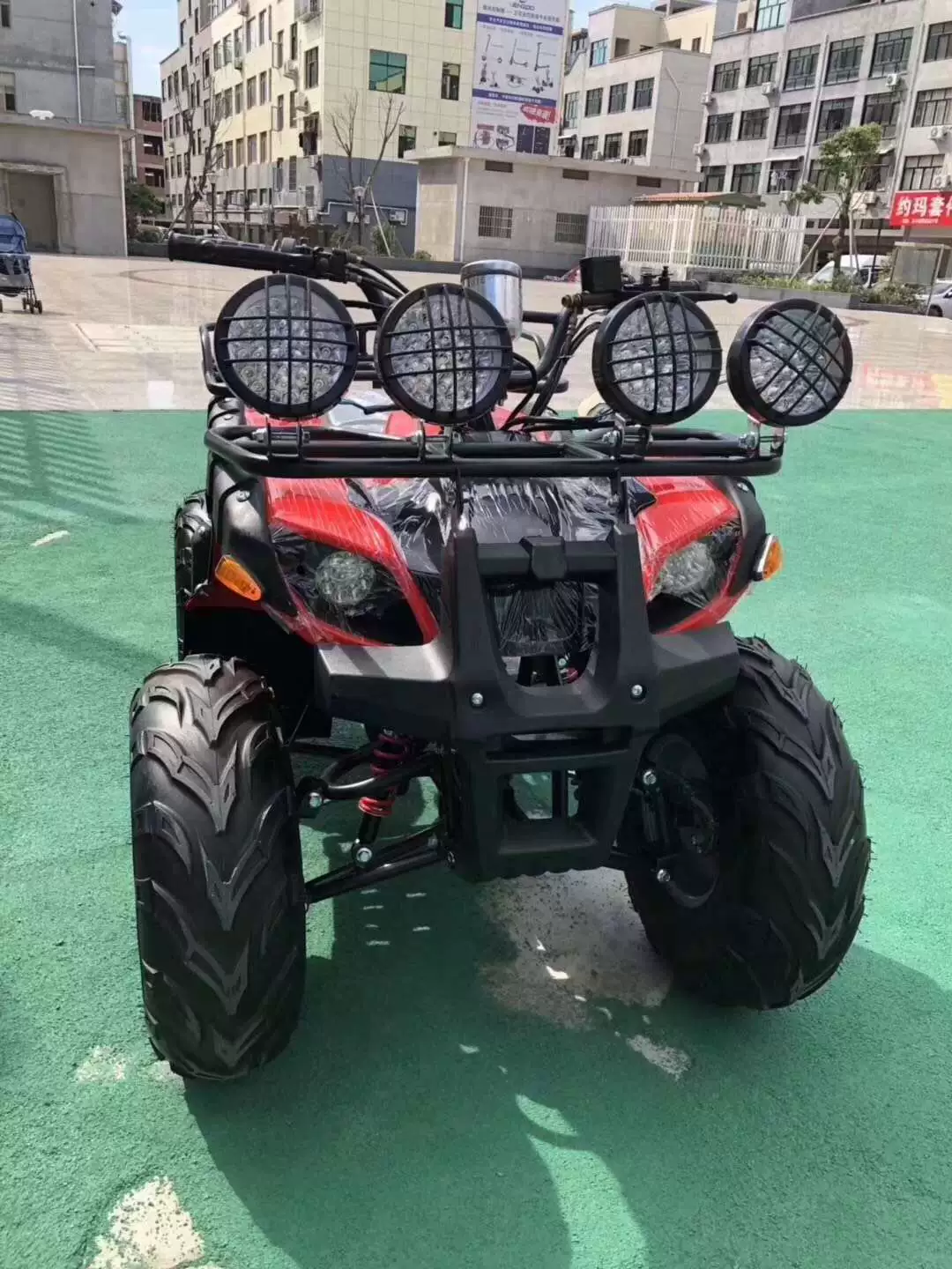 Малый бык четыре колеса пляжный автомобиль 125cc ATV квадроцикл внедорожник все сезоны