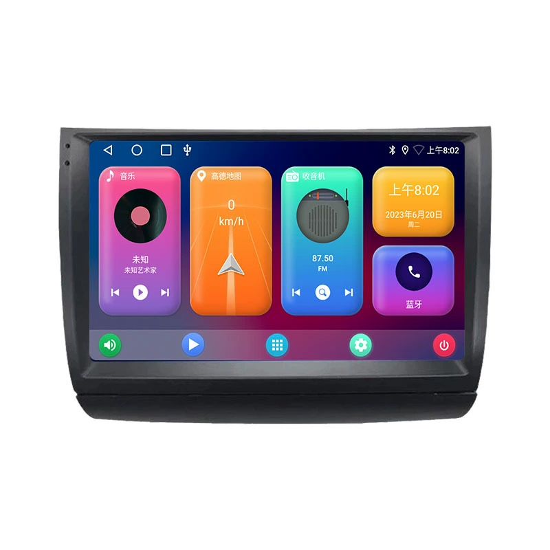 Подходит для Hyundai HB20 2019–2023 Android навигация с большим экраном, GPS, Bluetooth, камера заднего вида, CarPlay