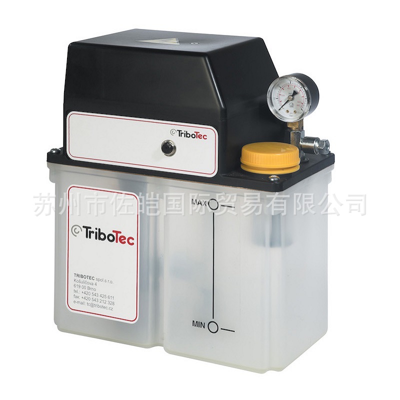 捷克TRIBOTEC品牌原装单线润滑系统用黄油泵 柱塞泵 手动泵及配件