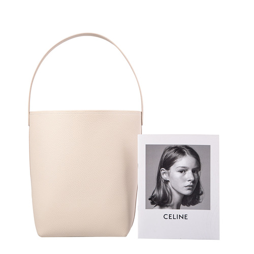 New 24 Spring Collection Wholesale Large Capacity Water Bucket Bag Ins Blogger Live Top Layer Leather Single Shoulder Bag Medium Women's Bag