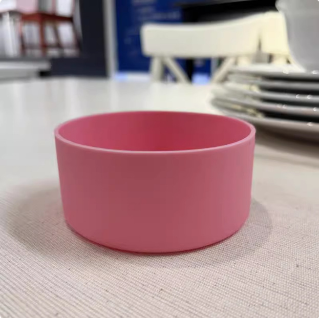 Cubierta de taza de aislamiento de 9cm10cm, posavasos de silicona, cubierta de taza escolar, cubierta antideslizante de Kulomi, linda