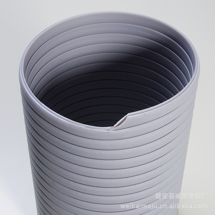 厂家万向定型通风扣管 定向吸烟管 移动空调定型风管 PVC通风管