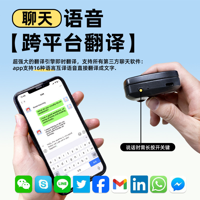 新しい Ai スマート翻訳 Bluetooth ヘッドセット OWS 多機能クロスプラットフォーム翻訳同時通訳 ANC ノイズリダクションヘッドセット|undefined
