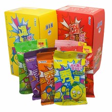 秀逗酸糖超酸苹果柠檬糖果酸爽搞怪提神水果糖童年怀旧休闲小零食