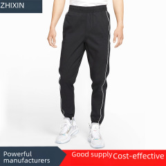 Men's Loose Fitness Quick-Dry Outdoor Running Basketball Training Sports Long Pants in American Style