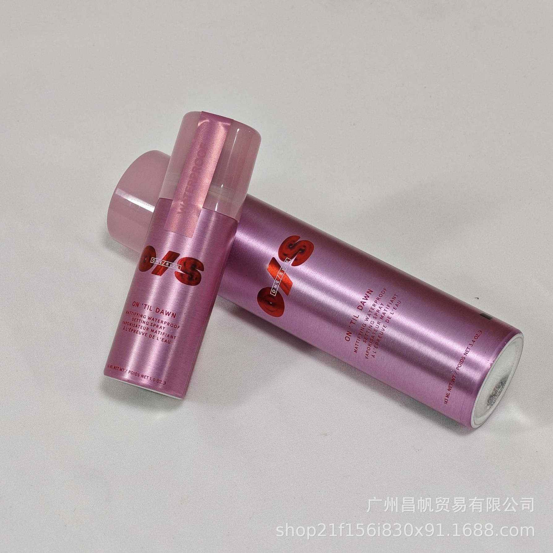 Inventario transfronterizo un tamaño ONESIZE spray de maquillaje impermeable cualitativo spray mate de alta calidad