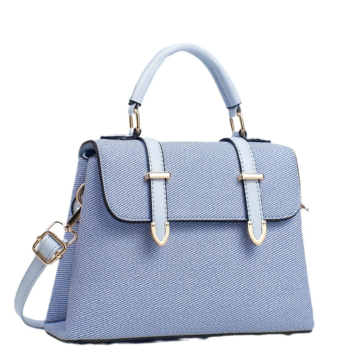 Shoulder bag, purse, capacious one-shoulder bag, bright catchy style, Korean style
