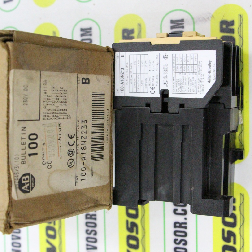 AB交流接触器100-A18NZ233先咨询再订期货