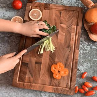 LC Thailand origin imported acacia wood solid wood household non-moldy chopping board chopping board auxiliary food chopping board household chopping board
