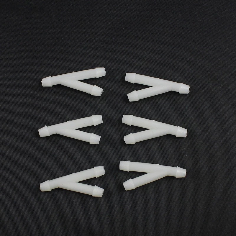 Accesorios de coche conector de tubería de pulverización de agua de limpiaparabrisas de coche universal recto a través de la cabeza de la tubería de pulverización de agua del limpiaparabrisas W02