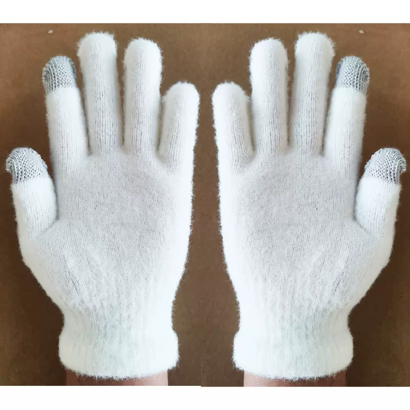 手套女冬季女学生保暖手套触屏加绒防寒可爱韩版针织手套骑行手套