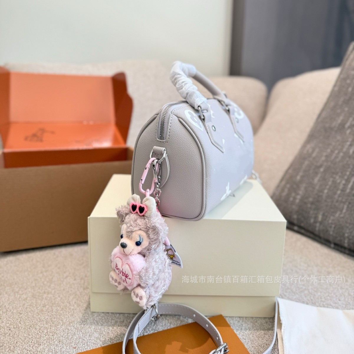 L2025V New Speedy 20 Pillow Bag Women's Shoulder Bag Luxury Fashion Handbag Crossbody Bag - Thumbnail 2