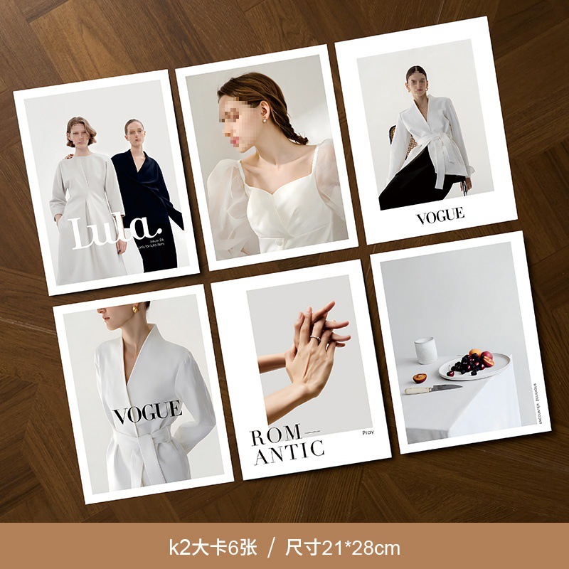 K2 대형 카드 6장/21*28cm