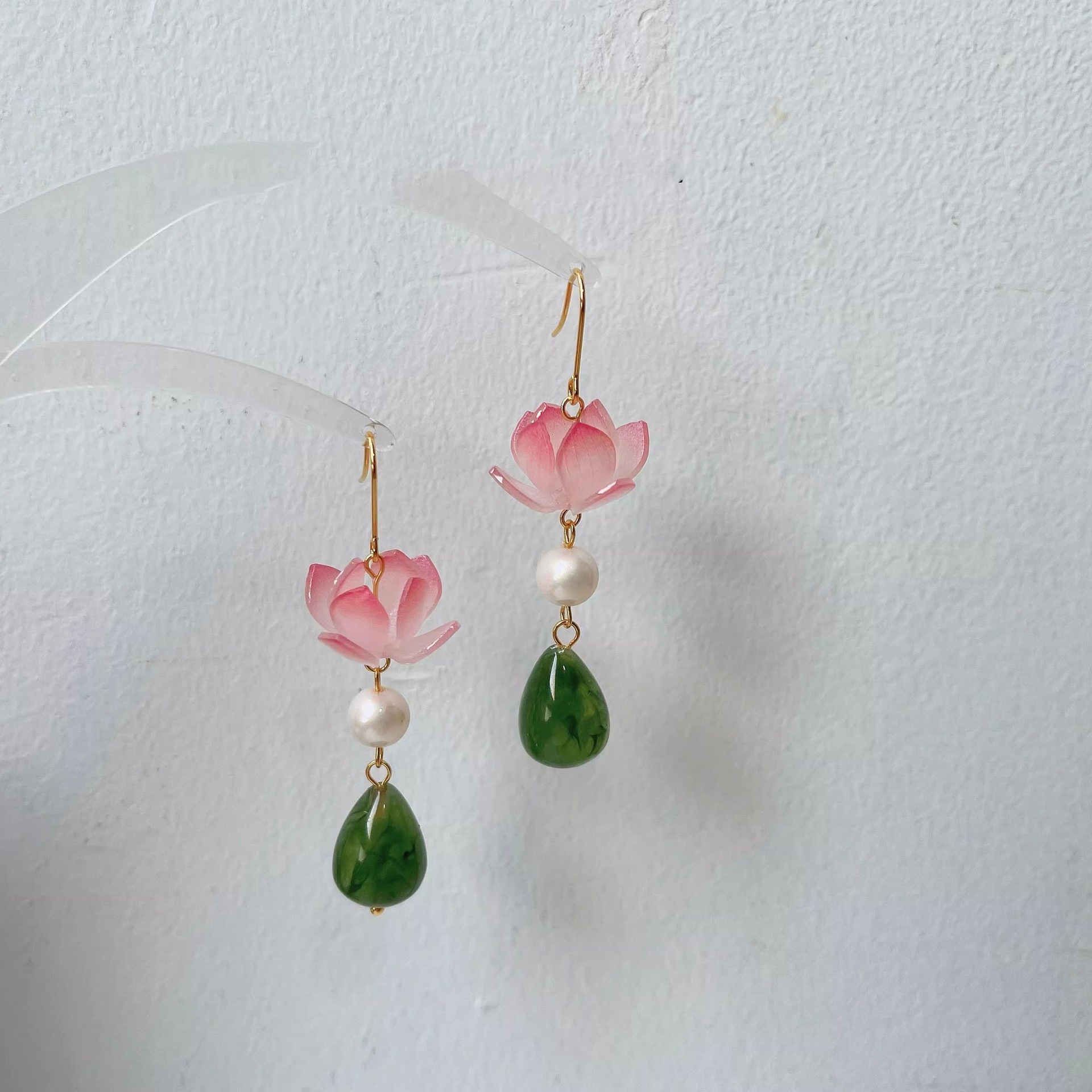 Fuchsia earrings