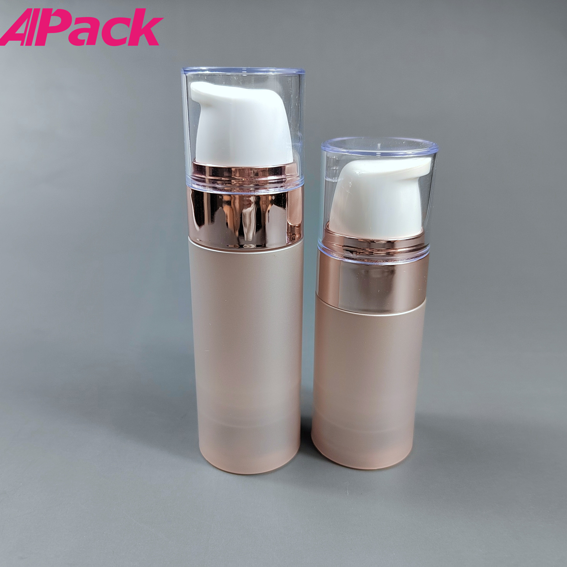 现货20/30/50 ml真空瓶AS塑料厚壁乳液空瓶子化妝品包裝定制