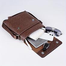 H 66516 Men's Waterproof Leather Crossbody Bag ��ʿ��ˮƤ��