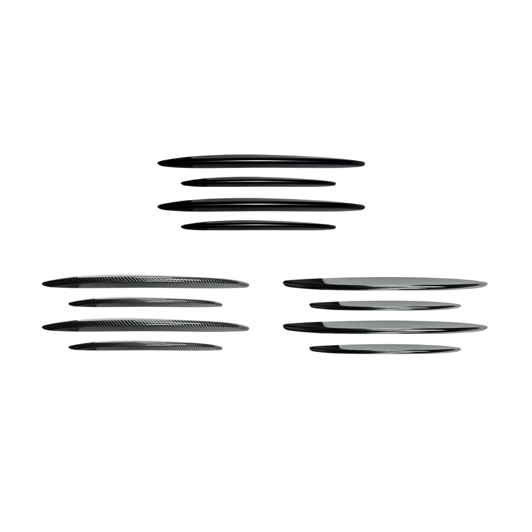Pegatinas de Cuchillos de Aire para Rejilla para Mercedes-Benz GLC X254 GLC260 300, ABS, Autoadhesivo