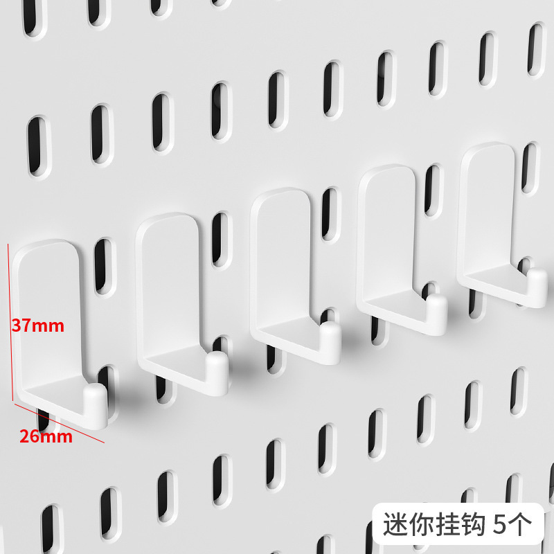 スターチasingガールデスクトップ収納ラックホールボードパンチフリーフックアクセサリー学生寮デスクレイアウト|undefined