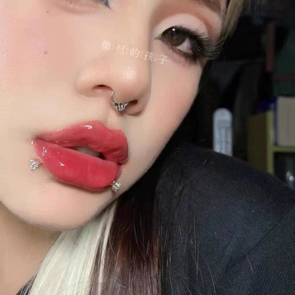 Прайсlip piercing из нержавеющей стали, серьги, аксессуар, европейский стиль