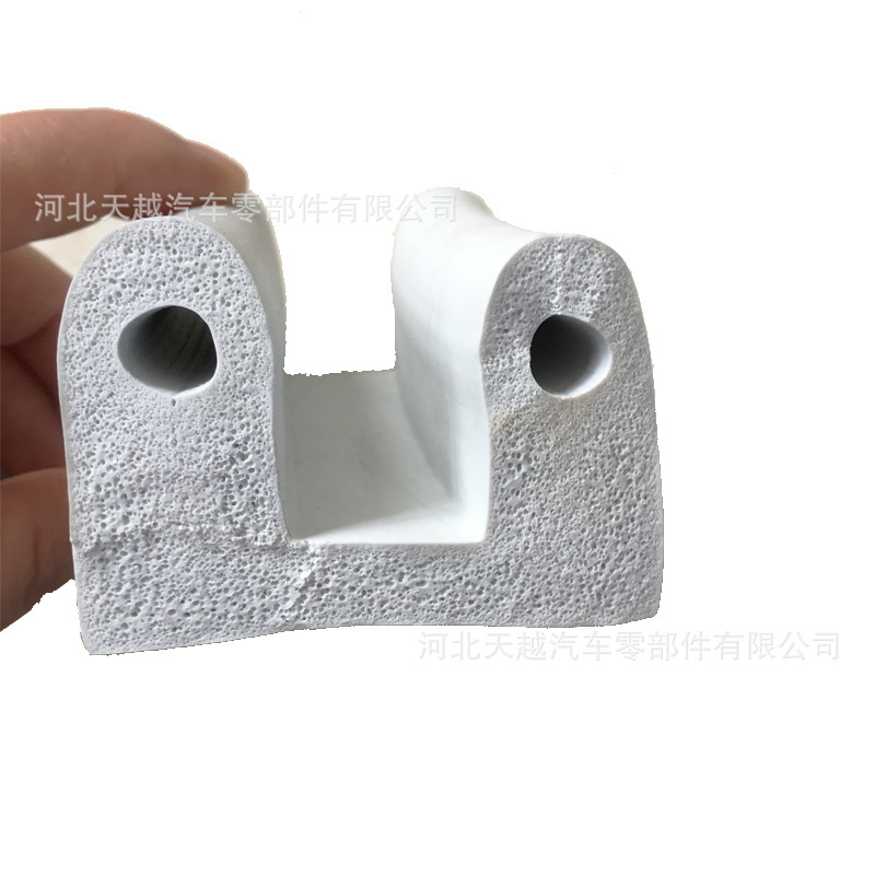 生产异型硅胶发泡条 耐高温硅胶发泡异型海绵橡胶条 硅胶空心条