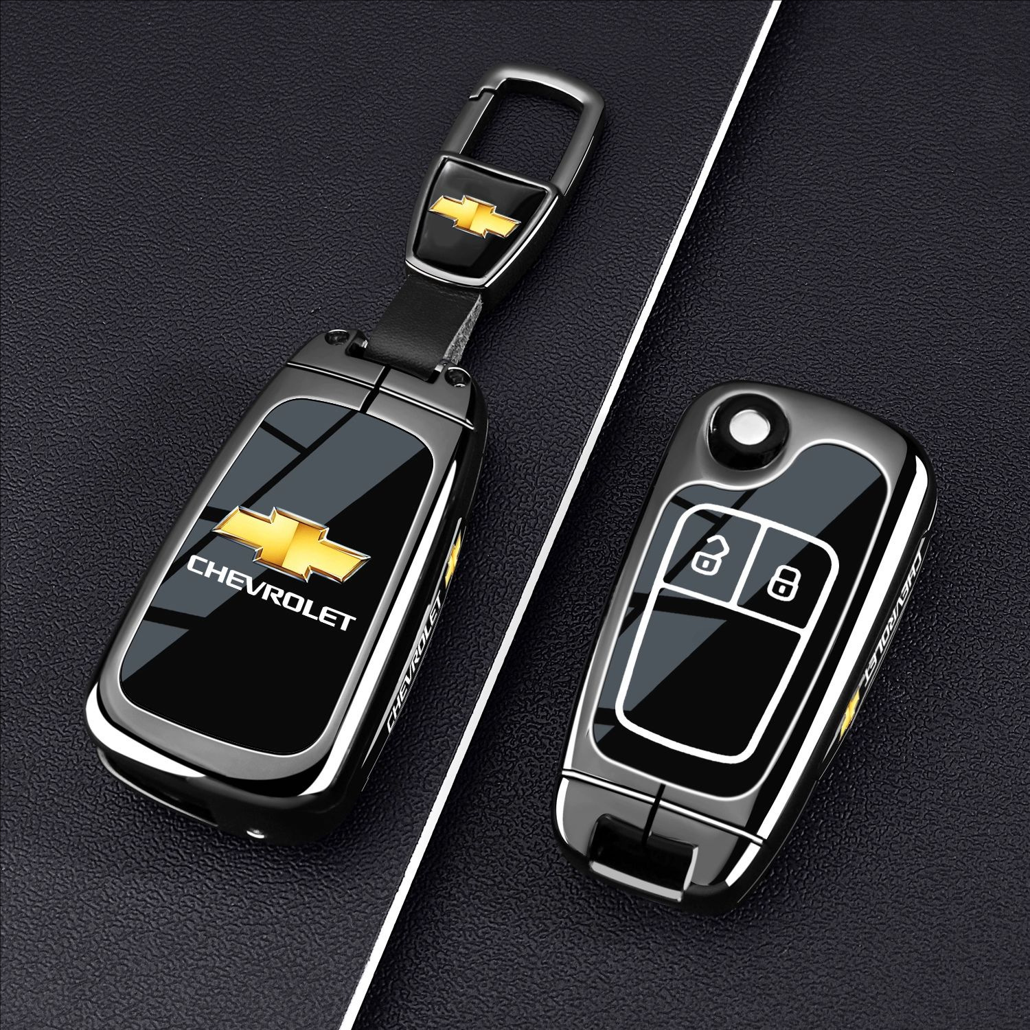Suitable for Chevrolet Foldableing Key Cover Old Model Malibu Chevrolet Cruze Lefeng Rv Car Bag Buckle Shell