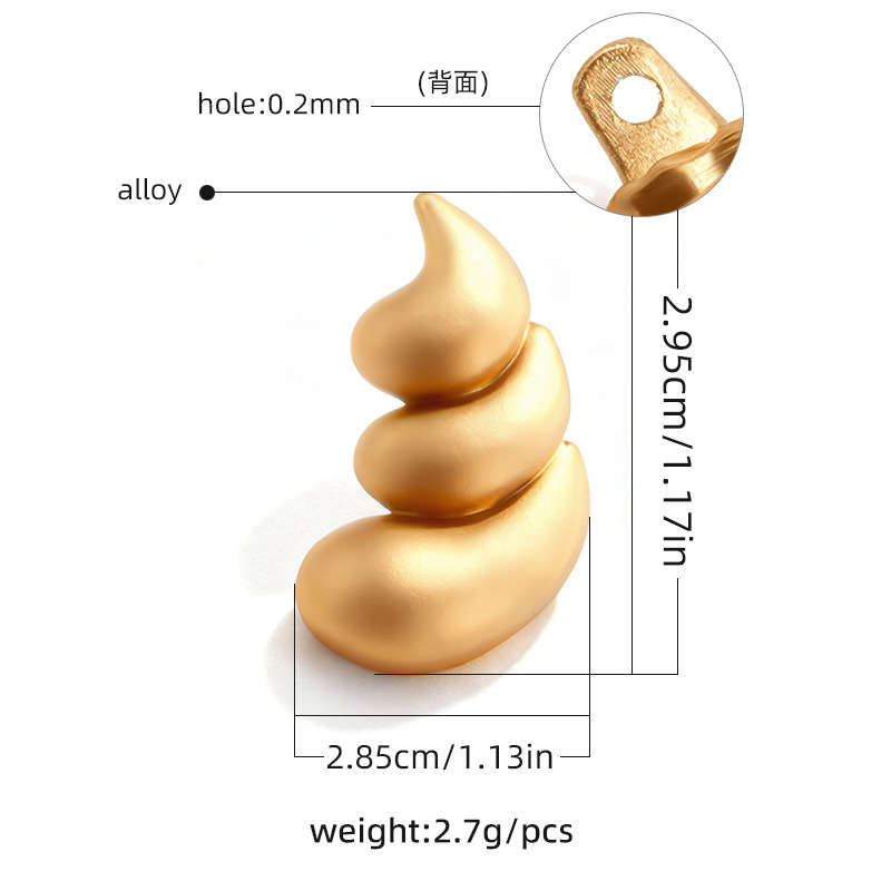 Nuevos botones de trajes de baño de playa transfronterizos metal dorado botones decorativos irregulares DIY accesorios de ropa maleta