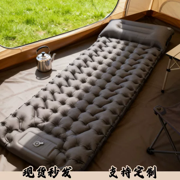 Camping Tpu Inflatable Mat Lightweight Portable Camping Moisture-Proof Nap Outdoor Tent Inflatable Mat Air Mattress Custom-Made